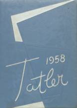 Ravenna High School 1958 yearbook cover photo