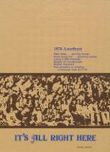 Fayetteville High School (East Campus) 1978 yearbook cover photo