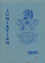 Juniata High School 1971 yearbook cover photo