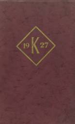 1927 Kenney Community High School Yearbook from Clinton, Illinois cover image