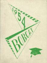 Houghton Lake High School 1954 yearbook cover photo