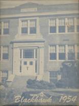 Greenville High School 1954 yearbook cover photo