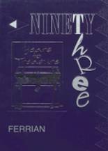 1993 Martins Ferry High School Yearbook from Martins ferry, Ohio cover image