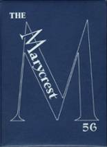 St. Mary of the Wasatch High School 1956 yearbook cover photo