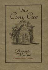 1919 Cony High School Yearbook from Augusta, Maine cover image