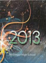 McGregor High School 2013 yearbook cover photo