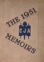 Chicago Jewish Academy 1951 yearbook cover photo