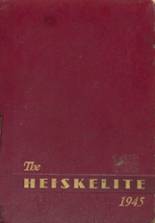 Hagerstown High School 1945 yearbook cover photo