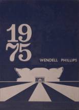 Wendell Phillips High School 1975 yearbook cover photo