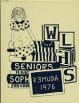 Walther Lutheran High School 1976 yearbook cover photo