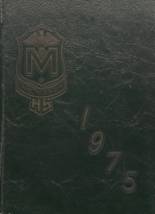 Mason High School 1975 yearbook cover photo