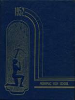 Merrimac High School 1952 yearbook cover photo