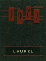 1971 Laurel Valley High School Yearbook from New florence, Pennsylvania cover image