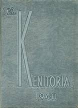 Kenmore High School (thru 1959) 1940 yearbook cover photo