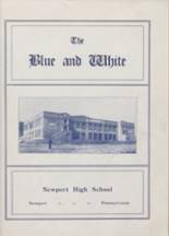 1933 Newport Junior-Senior High School Yearbook from Newport, Pennsylvania cover image