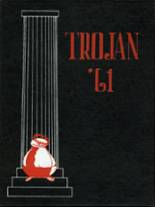 Troy High School 1961 yearbook cover photo