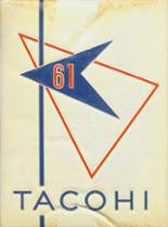 Taylor County High School 1961 yearbook cover photo