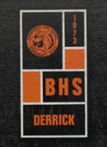 Burkburnett High School 1973 yearbook cover photo