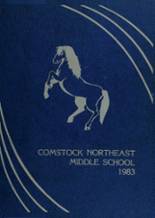 Comstock Northeast Middle School 1983 yearbook cover photo