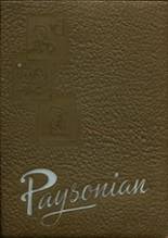 Payson High School 1956 yearbook cover photo