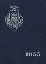 St. Mary High School 1955 yearbook cover photo