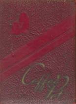1952 Coffee High School Yearbook from Florence, Alabama cover image
