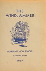 Searsport District High School 1954 yearbook cover photo