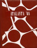 Atlanta High School 1968 yearbook cover photo