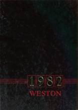 Weston High School 1982 yearbook cover photo