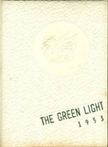 Greenbrier High School 1953 yearbook cover photo