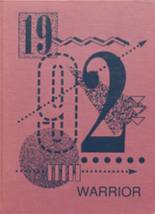 1992 HLV High School Yearbook from Victor, Iowa cover image