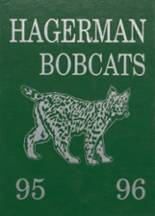 Hagerman High School 1996 yearbook cover photo