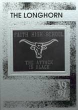 1991 Faith High School Yearbook from Faith, South Dakota cover image