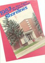 Lake Shore Central High School 1987 yearbook cover photo
