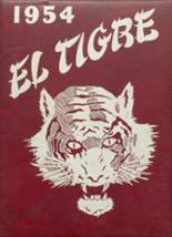 Raton High School 1954 yearbook cover photo