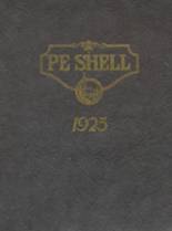 Pe Ell High School 1925 yearbook cover photo