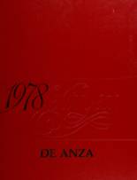 De Anza High School 1978 yearbook cover photo