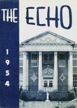 Milton-Union High School 1954 yearbook cover photo