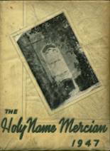 Most Holy Name of Jesus School 1947 yearbook cover photo