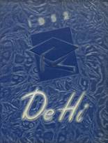 Deshler High School 1952 yearbook cover photo