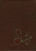 Shaw High School 1947 yearbook cover photo