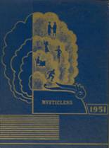 Losantville High School 1951 yearbook cover photo