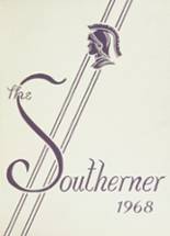 Southern High School 1968 yearbook cover photo