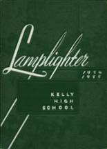 Kelly High School 1955 yearbook cover photo