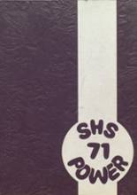 1971 Spooner High School Yearbook from Spooner, Wisconsin cover image