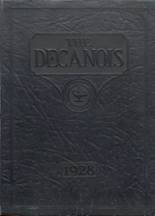 Decatur High School 1928 yearbook cover photo