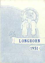 Dover High School 1951 yearbook cover photo