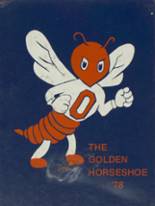 Orange County High School 1978 yearbook cover photo