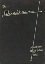 Northwest High School 1956 yearbook cover photo