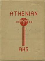 Athens High School 1943 yearbook cover photo